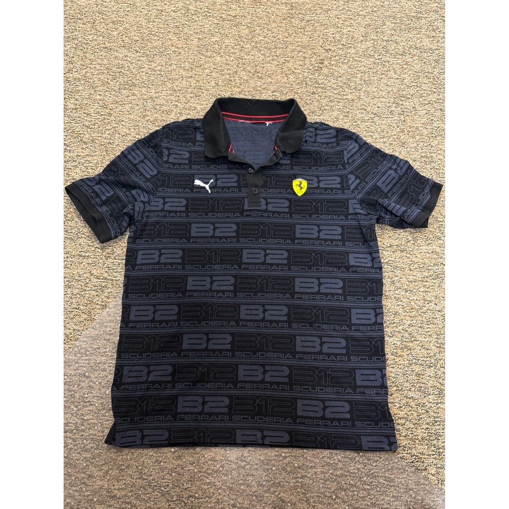 Ferrari Puma Scuderia F1‎ Racing Polo Shirt Motorsports Formula 1 Size M